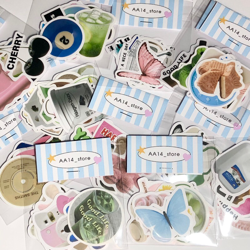 รวมสติกเกอร์ลายน่ารัก ของแจก ของแถมลูกค้า