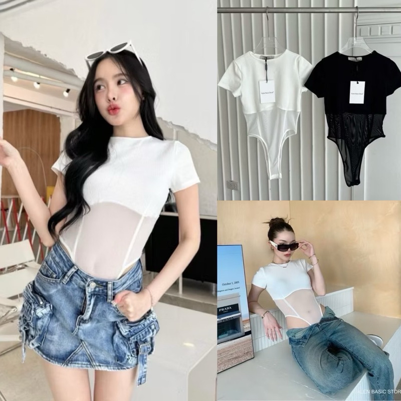 (พร้อมส่ง)บอดี้สูท by VALEN BASIC STORE