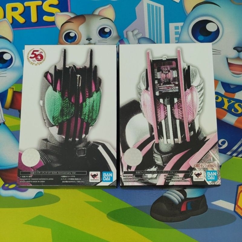 S.H.Figuarts Kamen Rider Decade & Kamen Rider Decade Complete From มือ2 ขายคู่ สภาพสะสม นอนกล่อง เก็