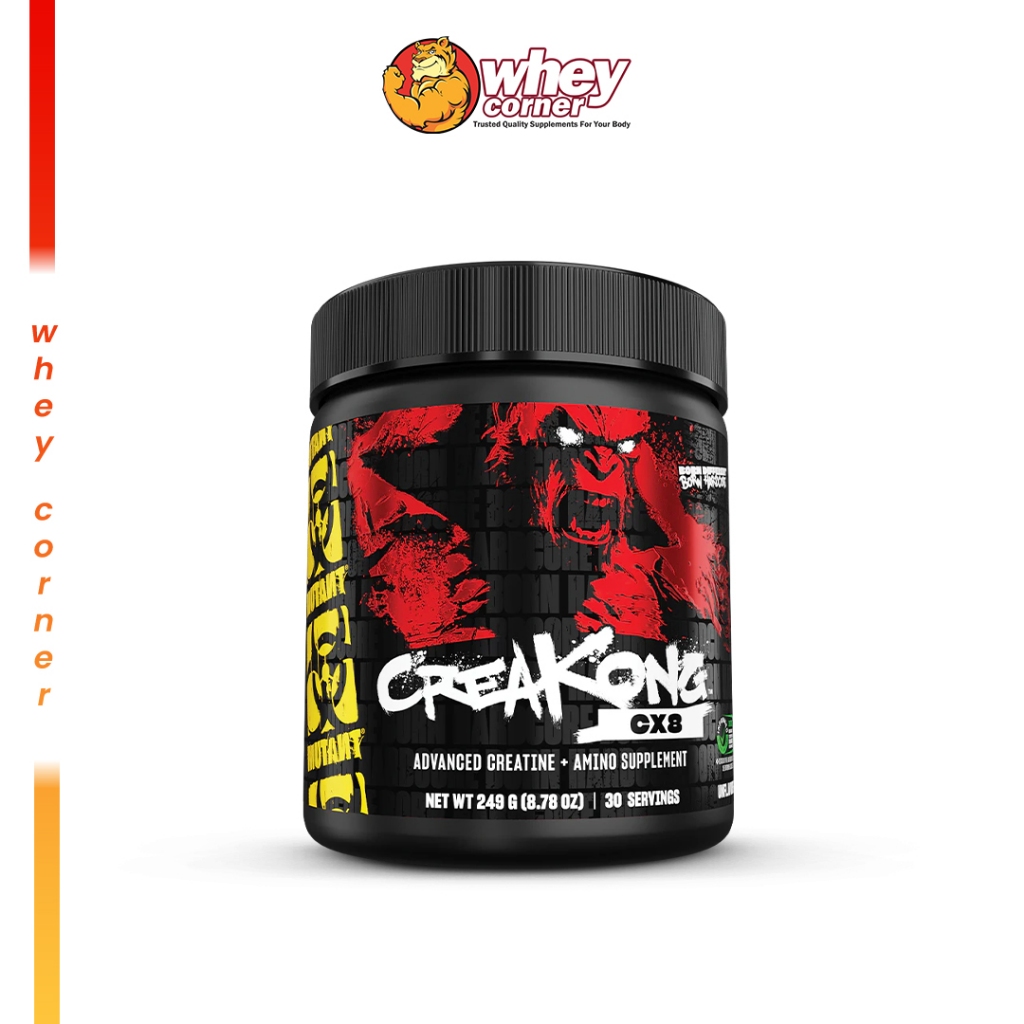 Mutant Creakong CX8 ขนาด 249 g.ครีเอทีน ผสมบีซีเอเอ Creatine + BCAA