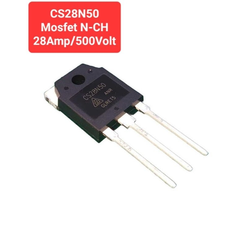 CS28N50 Mosfet N-CH 28Amp/500Volt