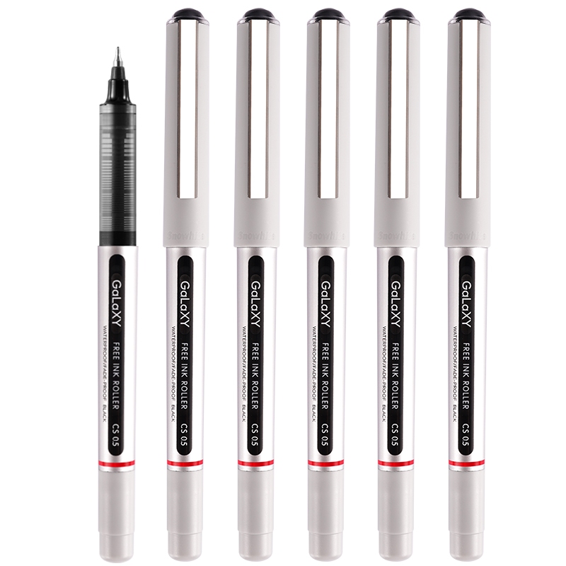 A-Line Snowhite Ceramic 0.5mm Gel Pen Water Proof Ink Pen ปากกาหมึกซึมกันน้ำ เซ็นชื่อ หัวเซรามิค ZEBRA UNI PENTEL