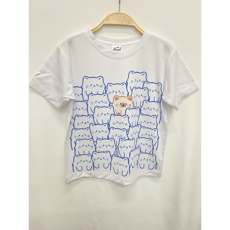เสื้อเด็ก ลายน้องแมวน้องหมา น้องกระต่ายน่ารัก