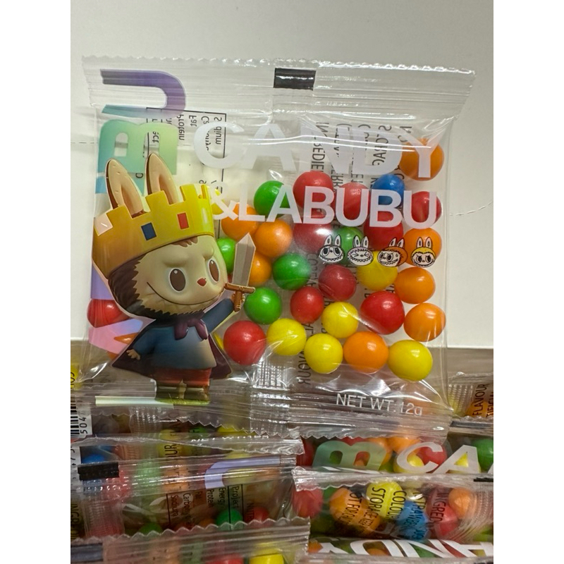 แคนดี้ผลไม้ลาบู้ซองใส30ชิ้น