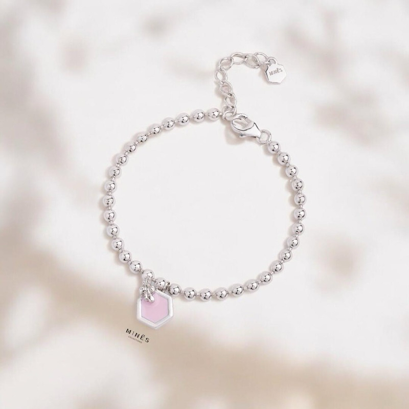 Wish Me Luck Bracelet สร้อยข้อมือแห่งคำอวยพร แบรนด์ Mines Jewelry