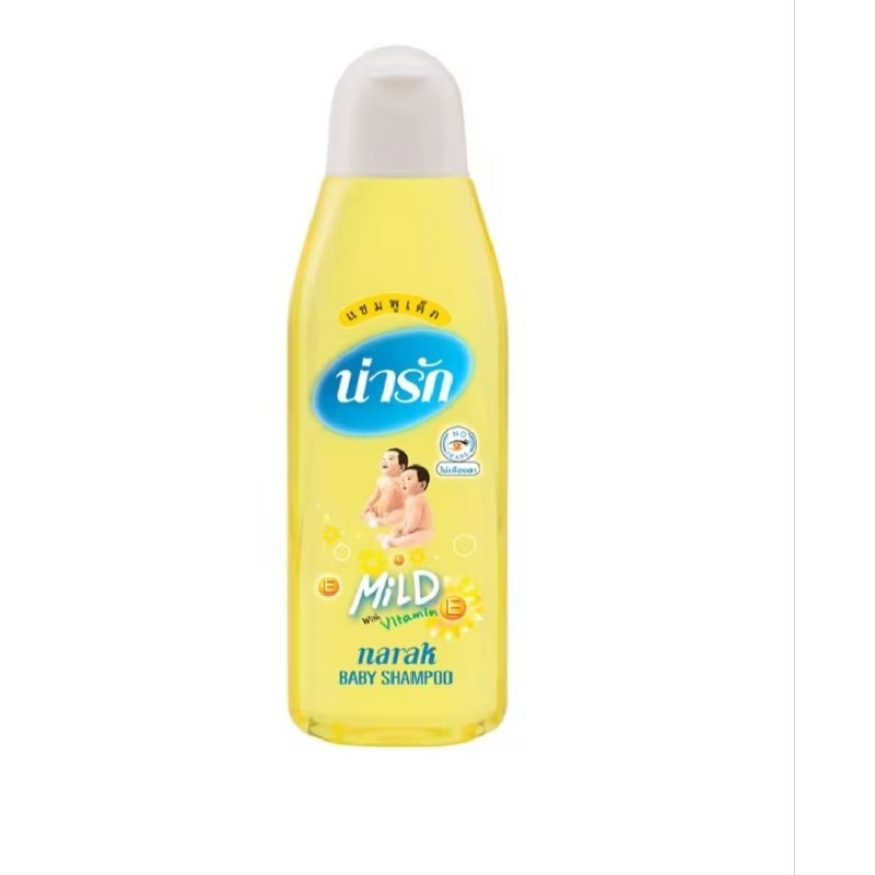 Narak แชมพูน่ารักมายด์ ขนาด 90ml. แชมพูเด็กหอมๆ แชมพูเด็กยอดนิยม ยาสระผม ไม่เคืองตา