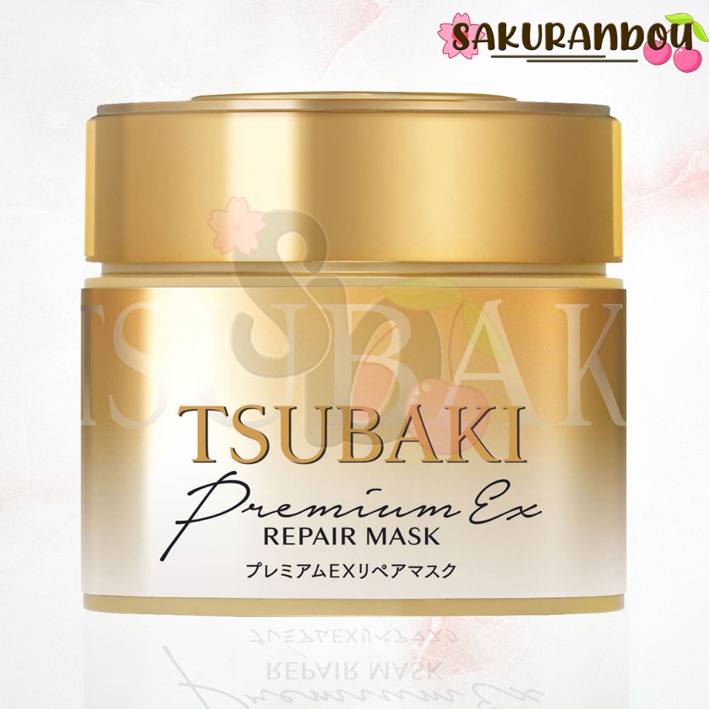 Tsubaki ซึบากิ Premium Hair mask กระปุก ขนาด 180 g รีฟิล ขนาด 150g /Shiseido Fino ฟีโน่ 230g