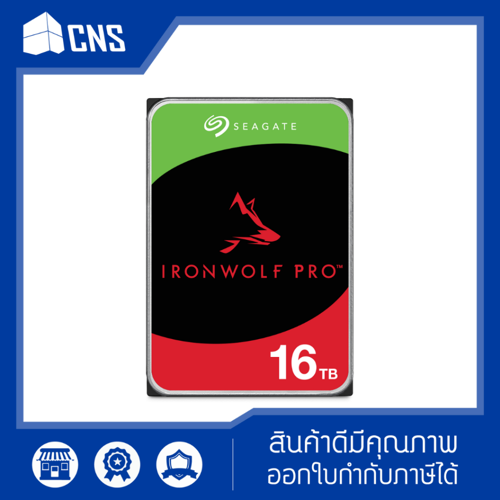 SEAGATE - SGT-ST16000NT001 IRONWOLF PRO HDD3.5"16TB SATAIII