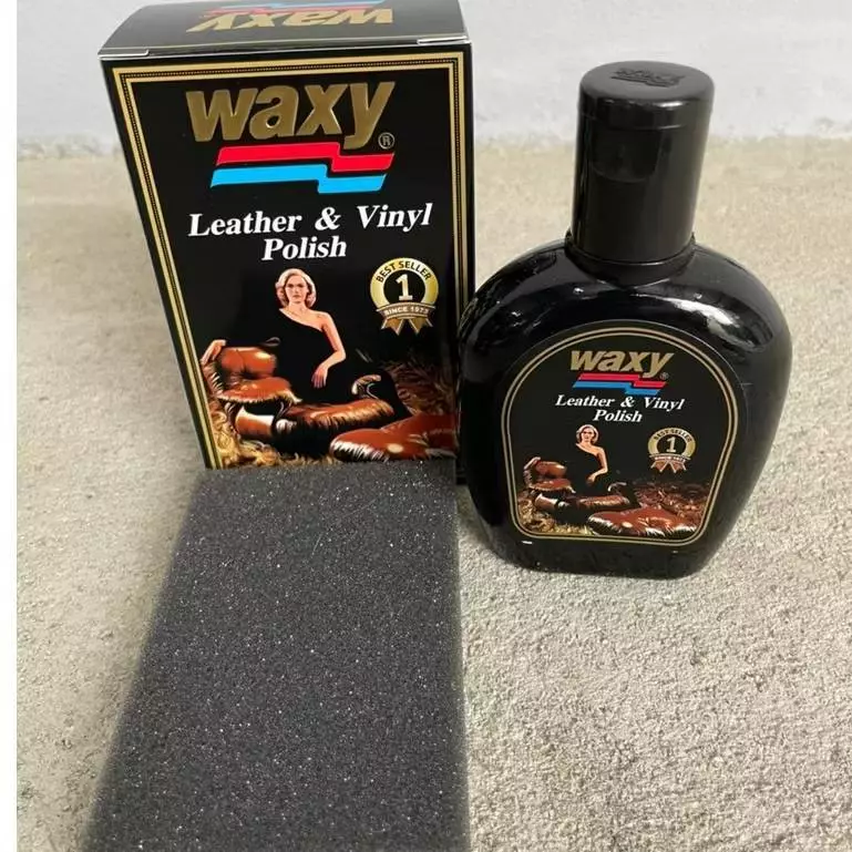 [🔥ของแท้] Waxy แว๊กซี่​ แว็กเคลือบเบาะหนัง เคลือบเงาเบาะ ป้องกันการแตกร้าว แห้งกรอบ และสีซีดจาง น้ำยารักษาเครื่องหนัง thumbnail 8