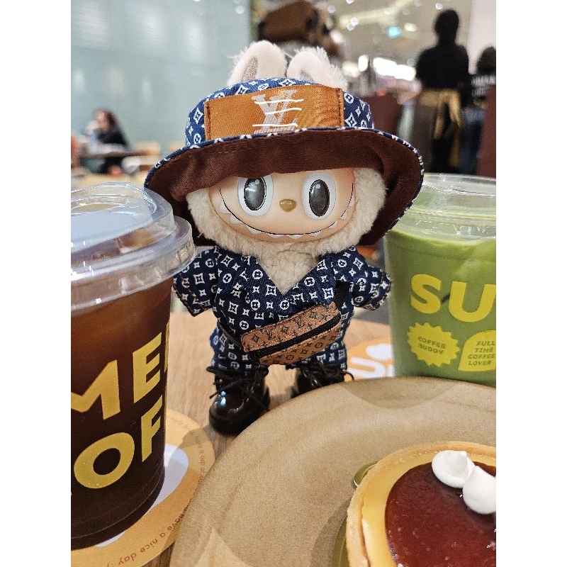 หมวก LV สำหรับลาบูบู้ พร้อมส่ง