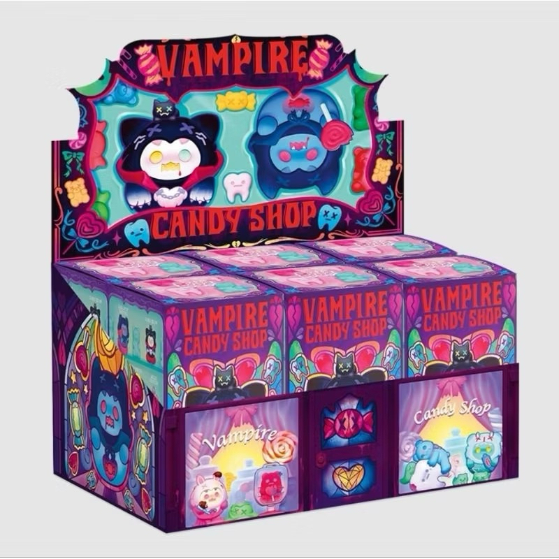 (พร้อมส่ง )(ยกกล่อง) คอลเลคชั่นใหม่ ShinWoo Vampire Candy Shop Blind Box