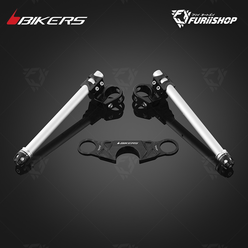 ชุดแฮนด์จับโช๊ค BIKERS FOR HONDA CBR250R/CBR300R ดำ