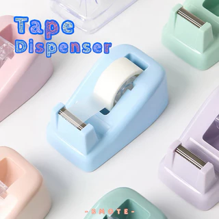 <พร้อมส่ง> NEJIA แท่นตัดเทป Tape Dispenser แกน 1 นิ้ว ม้วนเล็ก25หลา | 7สี พาสเทล | มีกันลื่น แท่นเทปเล็ก อุปกรณ์สำนักงาน