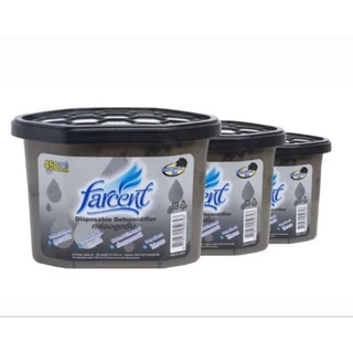 (แพ็ค3) กล่องดูดความชื้น FARCENT CHARCOAL ฟาร์เซ็นท์ กล่องดูดความชื้น 500 มล. กล่องดูดความชื้น ไม่มีกลิ่น