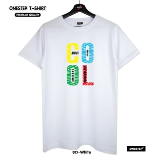 ผ้า cotton แท้ 100% [Super Soft] อย่างดี หนานุ่ม ใส่สบาย ไม่ร้อน ลาย JUST BE COOL (no.100)