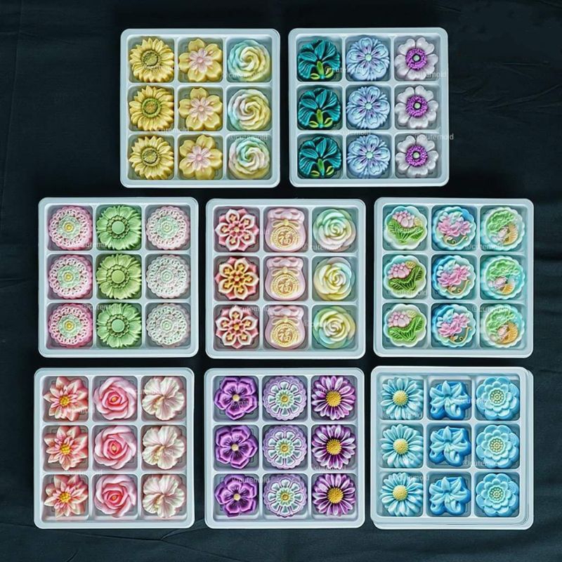 พิมพ์วุ้นสวยๆ ขนาด 5 ซม. จำนวน 12 ชิัน
