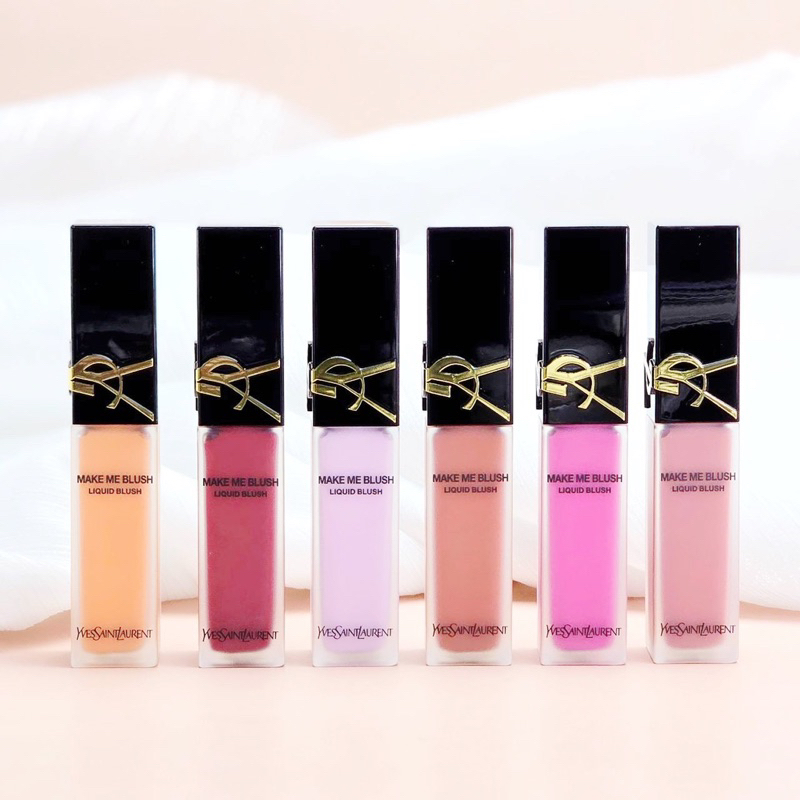 เหลือ 1,480 ฿ โค้ด [เก็บโค้ดหน้าร้าน] รอสินค้า 3 วัน YSL MAKE ME BLUSH LIQUID BLUSH ป้ายไทย