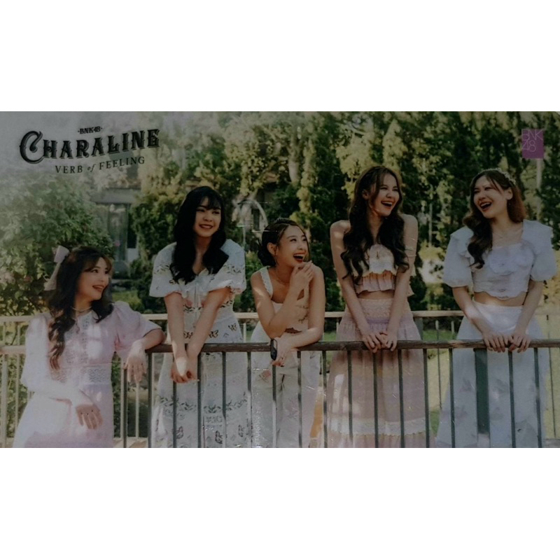 Music Card BNK48 Charaline Verb of Feeling