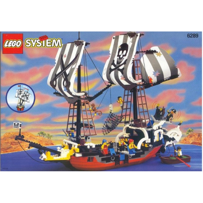 Lego 6289  LEGO Pirates Red Beard Runner