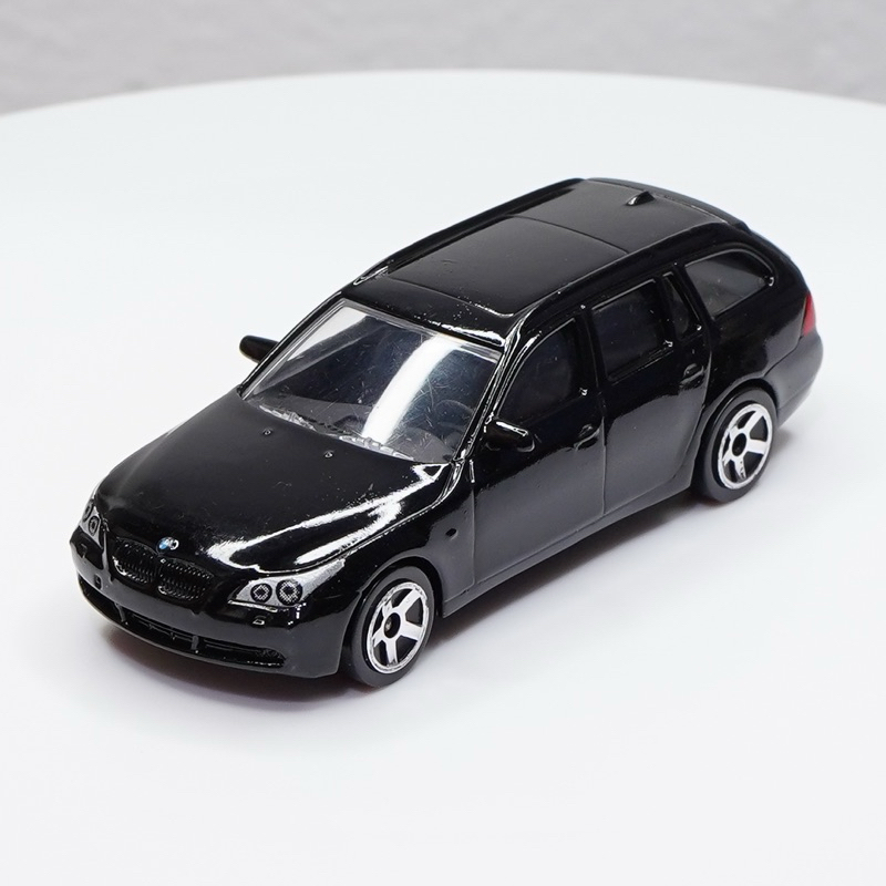โมเดลรถเหล็ก มาจอเร็ตต์ Majorette BMW 5 Touring E61 M5 สีดำ ล้อลายเก่า