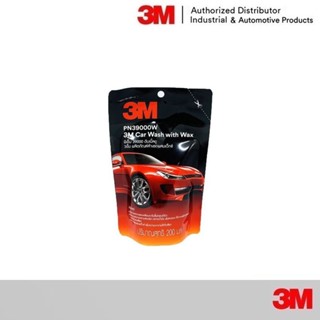 3M แชมพูล้างรถ สูตรผสมแวกซ์ Car Wash With Wax 200Ml. (200มล)