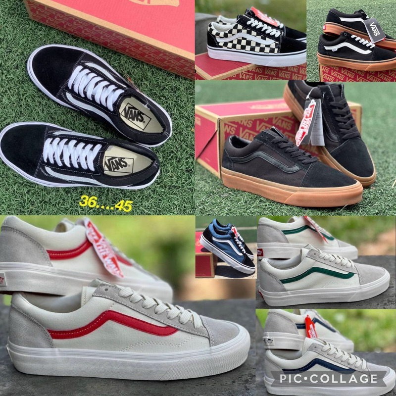 มาเเลวจ้า Vans old school พร้อมกล่อง