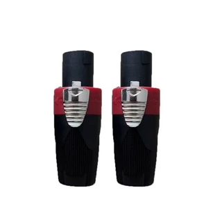 (ราคาต่อแพ็ค 2-10ตัว) สเป็คคคอนตัวผู้ สีน้ำเงิน-สีแดง สปิกคอนสำหรับเข้าสายลำโพง วัสดุเกรดดี ทนต่อความร้อน สวยแข็งแรงได้