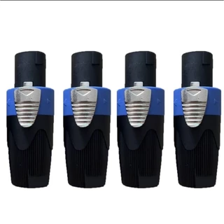 (ราคาต่อแพ็ค 2-10ตัว) สเป็คคคอนตัวผู้ สีน้ำเงิน-สีแดง สปิกคอนสำหรับเข้าสายลำโพง วัสดุเกรดดี ทนต่อความร้อน สวยแข็งแรงได้