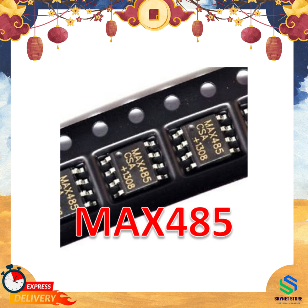 MAX485CSA MAX485 SOP8 RS-485 RS-422 transceiver