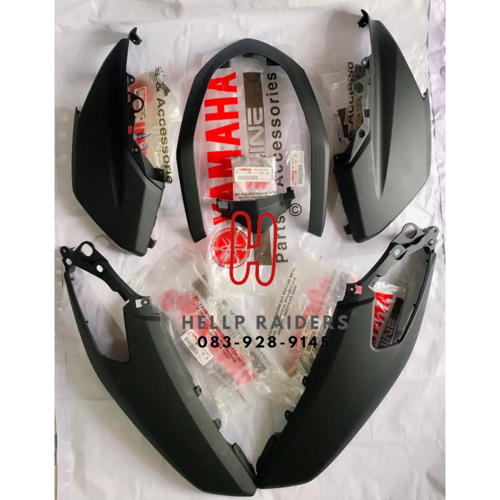 ชุดสี เฟรม  Nmax   งานแท้ศูนย์  N-MAX  155  รถปี 2015  จำนวน 9 ชิ้น สีเทาด้าน  มีรับประกัน พร้อมส่ง