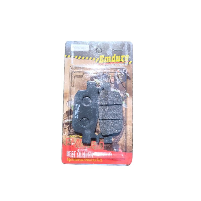 ผ้าเบรค ผ้าดิสเบรคหลัง Forza300/350 ADV150/160/350 PCX 160(ABS) Click160(ABS) แบรนด์ Emduro หนา ทนทาน ลวดทองแดงผสม