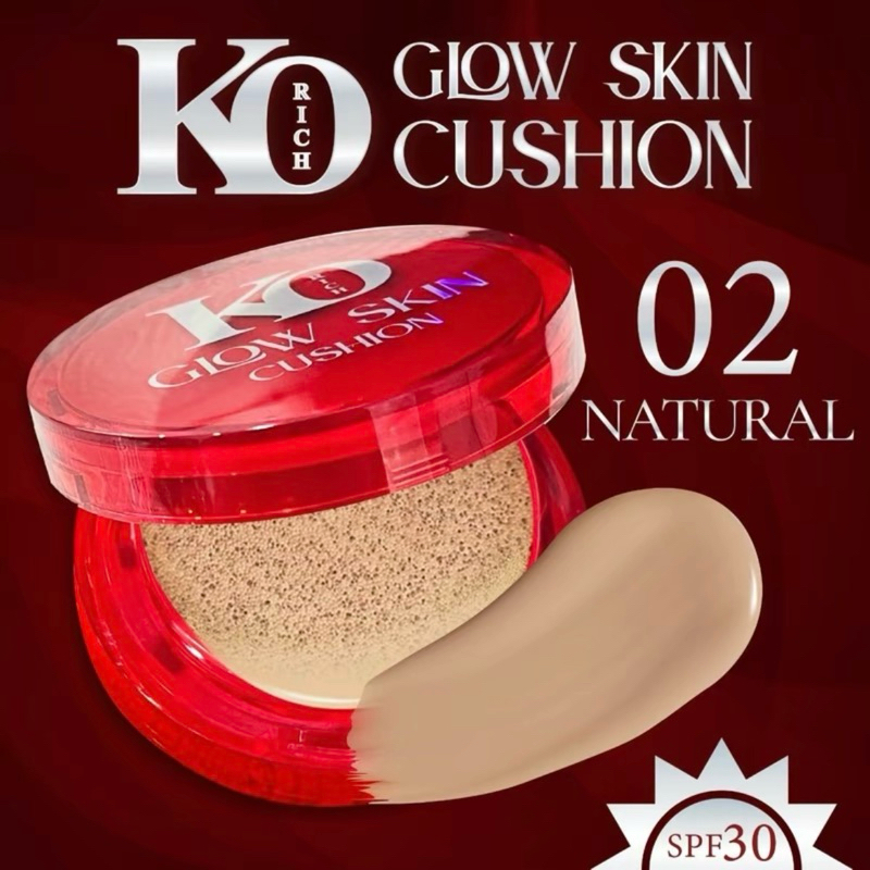 คุชชั่นเคโอริช cushion korich spf30 ส่งของทุกวัน ของแท้ ตัวใหม่เลยจ้าแม่