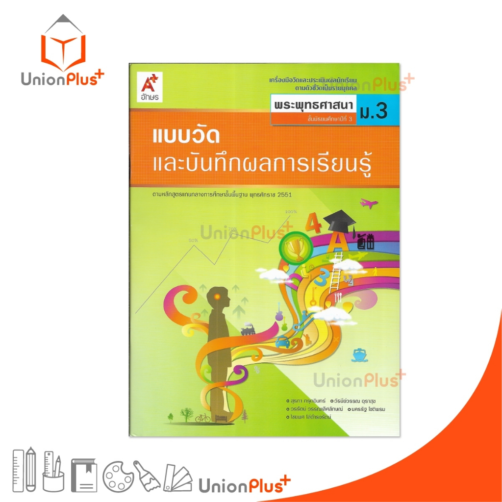 แบบวัด และ บันทึกผลการเรียนรู้ พระพุทธศาสนา ม.3 อจท. A+ อักษรเจริญทัศน์