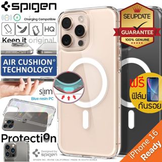 (แถมฟิล์ม) เคส SPIGEN Ultra Hybrid (Crystal Hybrid) สำหรับ i…