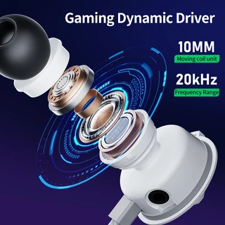 หูฟังเกมมิ่ง PLEXTONE RX3 PRO มีไมค์ ไมค์สามารถถอดแยกได้ สำหรับเล่นเกม เบสหนักๆ อินเอียร์ หูฟัง TYPE C ใช้ได้ทุกรุ่น 3.5