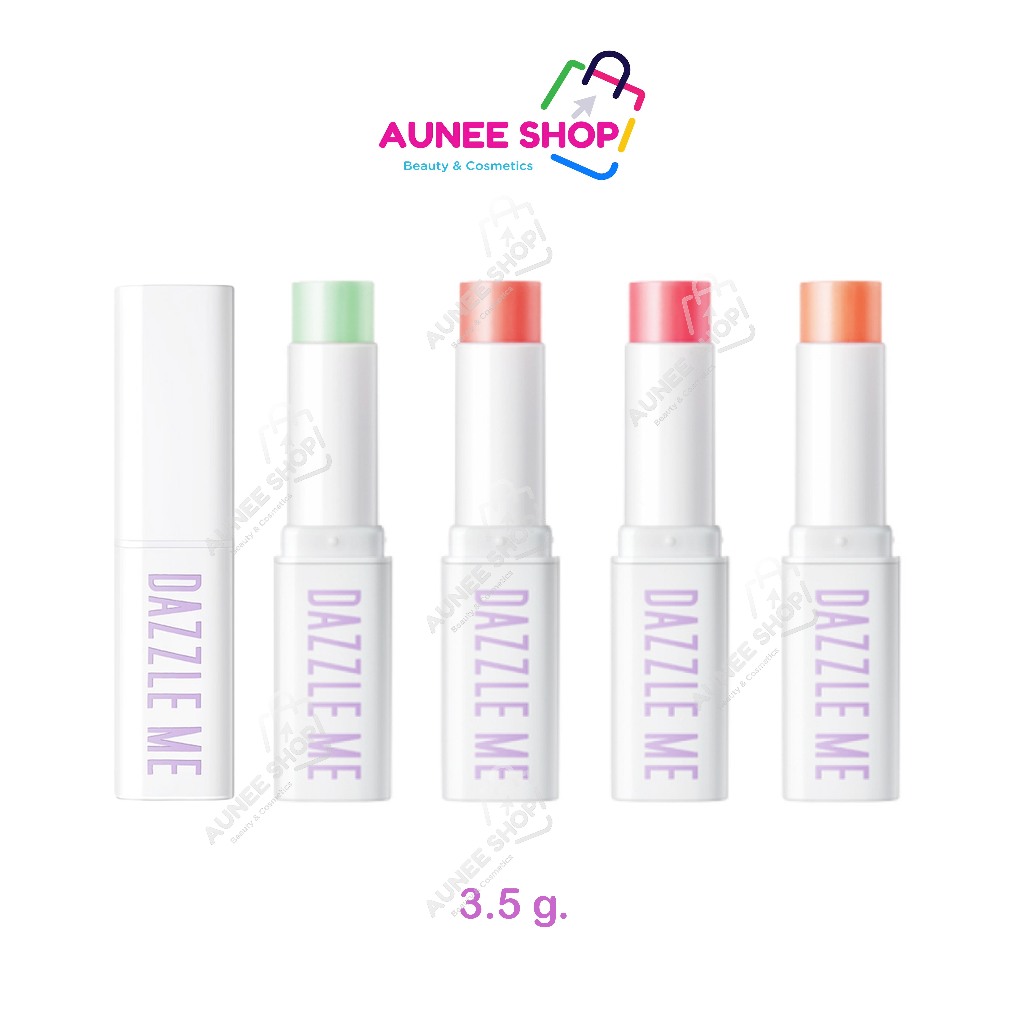 ส่งฟรี!! DAZZLE ME Fruit Justice Lip Balm ลิปบาล์ม บํารุงริมฝีปาก ปรับสีตามค่าPH สารสกัดจากผลไม้ธรรมชาติ วิตามินอี