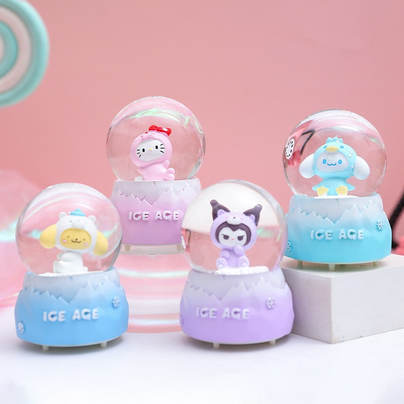 ลูกแก้วหิมะ Crystal Ball ขนาด เล็ก/ใหญ่ มีไฟ ตั้งโต๊ะ ตกแต่งห้อง ของขวัญสำหรับโอกาสพิเศษ วาเลนไทน์