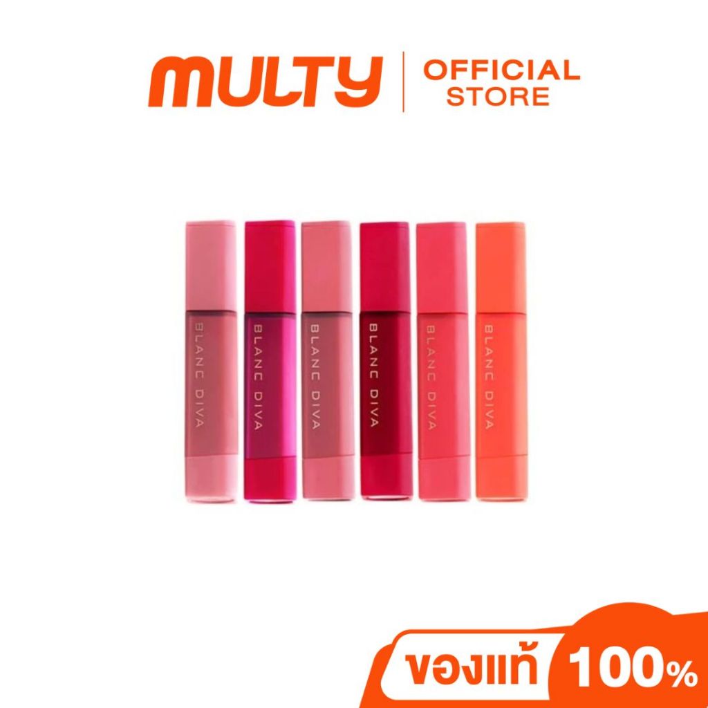 Blanc Diva Be Blurry Tint 18 ml. ลิปทินต์ สีชัด ติดทน