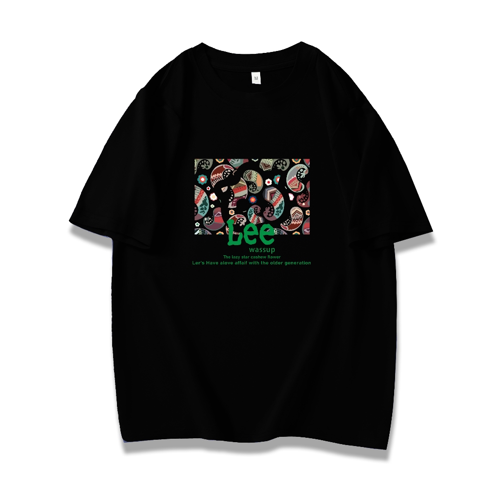 ( CS204-88 ) เสื้อ Oversize เสื้อยืดแขนสั้น คอกลม ใส่ได้ทั้งชาย/หญิง เสื้อสกรีนลาย S-2XL