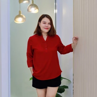 เสื้อคอจีน สีพื้น ทรงทันสมัย