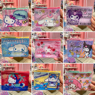ซองใส่เหรียญ SANRIO แท้100% พร้อมส่ง ซองซิปใส่เหรียญ ซองซิปใส่บัตร ซานริโอ้ ของแท้ 100% ✨พร้อมส่ง
