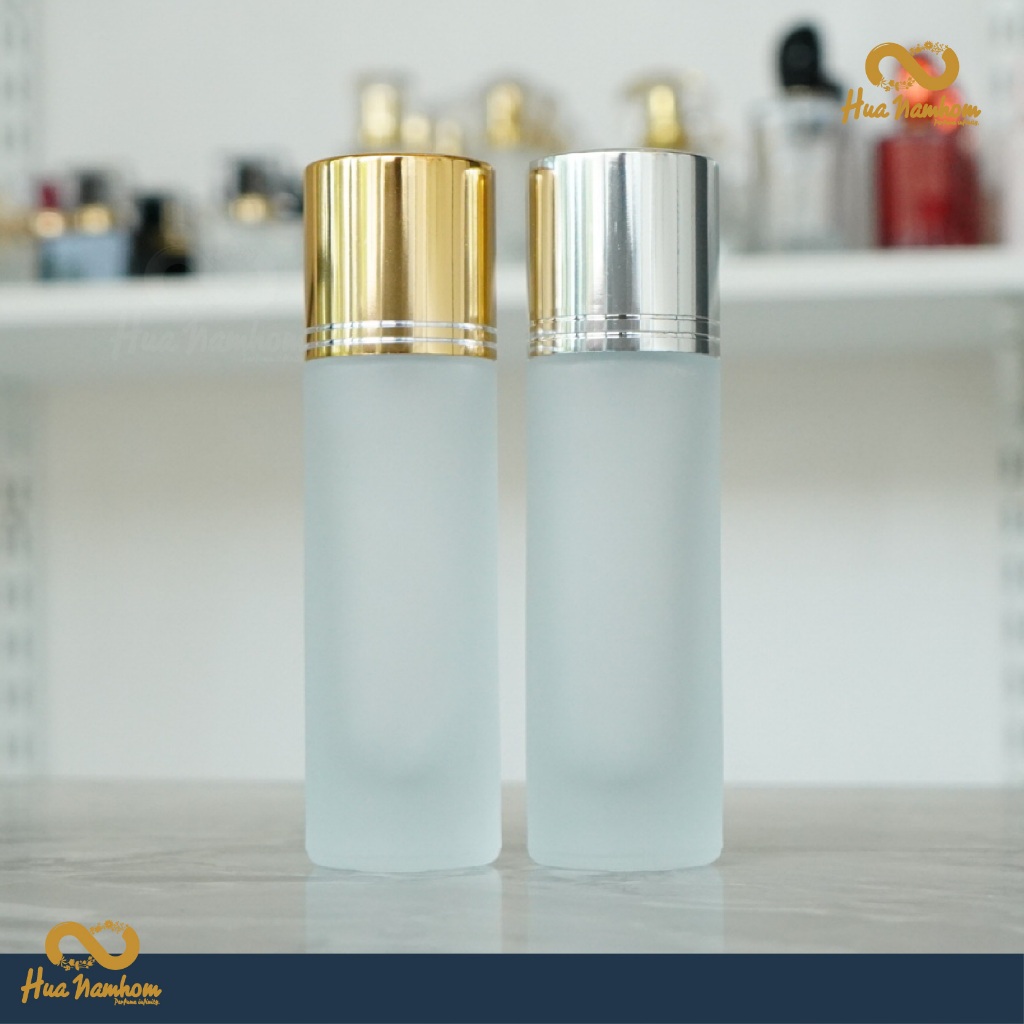 ขวดสเปรย์ทรงกระบอกขุ่นขวดแก้ว ปริมาณบรรจุ 30ml