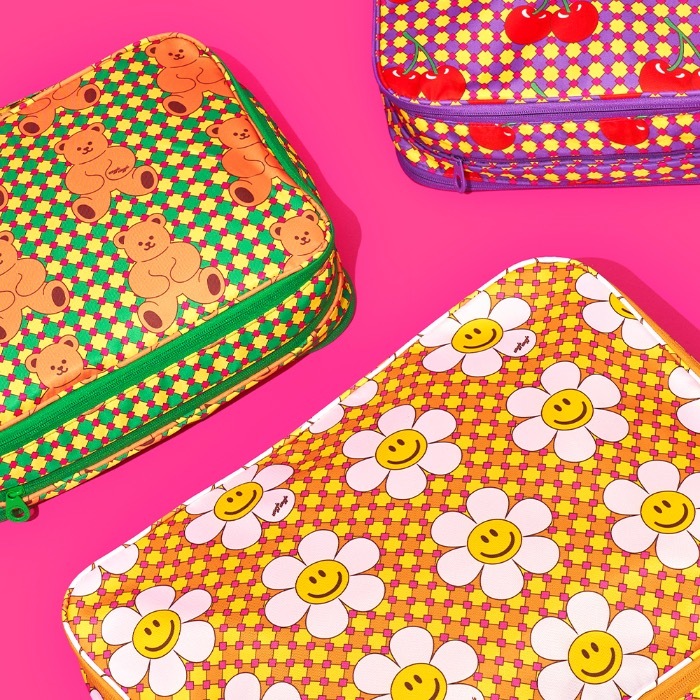 Travel Compression Pouch (S/M/L) - Retro Check กระเป๋าจัดเก็บระเบียบ
