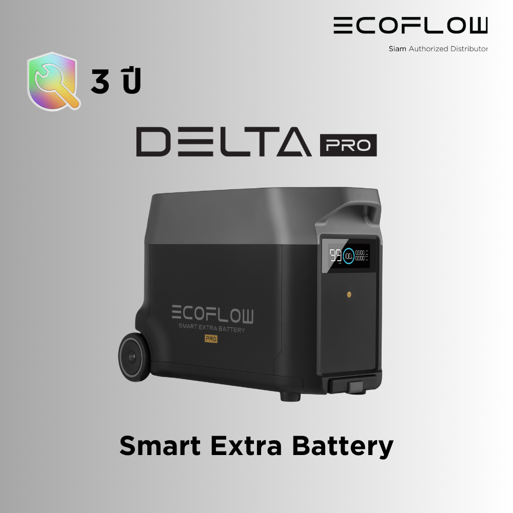 EcoFlow DELTA Pro Smart Extra Battery (แบตเตอร์รี่เสริม)
