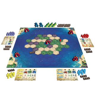 [ของแท้] หลบหนีข้ามมหาสมุทร (Survive The Island) & ภาคเสริมเหล่ามอนสเตอร์ Board Game บอร์ดเกม ไทย/THAI