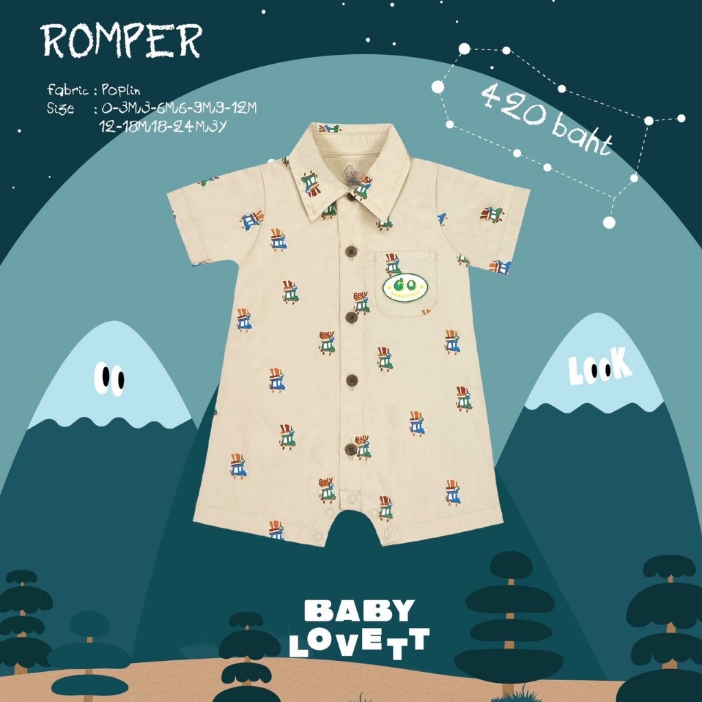 13 Wanderlust - Romper