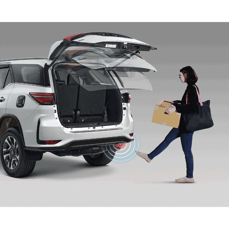 759. (ของแท้) PC5E1-0K038-2B ชุดเซ็นเซอร์เปิด-ปิดประตูท้าย (สีแดง)ฟอจูนเนอร์ Fortuner /เบิกศูนย์