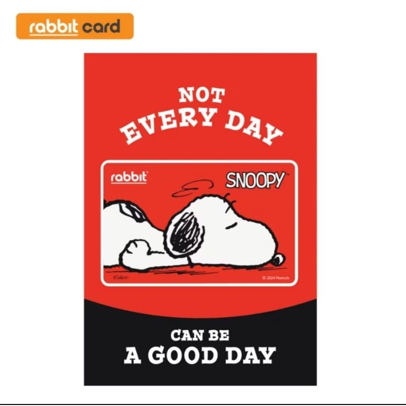 [พร้อมส่ง] บัตรแรบบิท SNOOPY สนูปปี้ bts Rabbit Card สำหรับ Adult และ Student