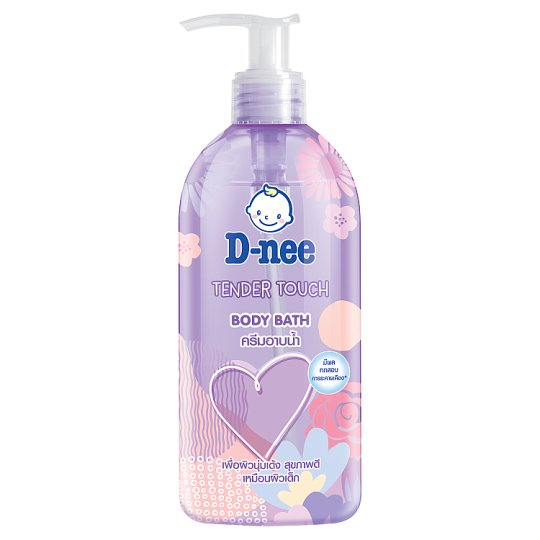 D-Nee ดีนี่ เทนเดอร์ ทัช บอดี้บาธ (450มล) ครีมอาบน้ำ กลิ่นหอม พร้อมบำรุง อ่อนโยนต่อผิว ปราศจาก ซิลิโคน 450ml