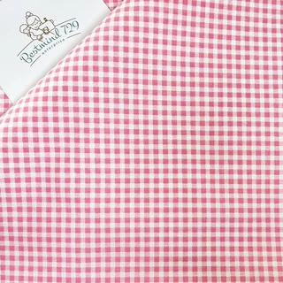 ผ้า cotton 45" ลายสก็อต